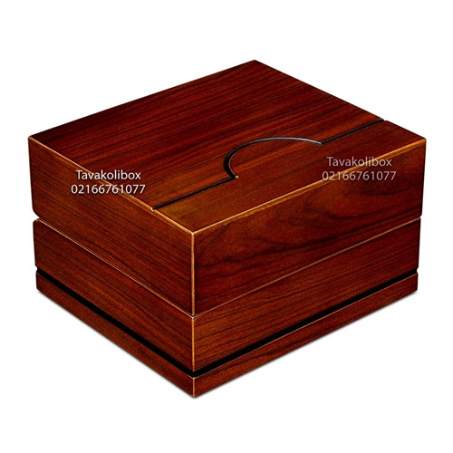 جعبه ساعت لوکس چوبی مربعی ست مدل : TW-2293