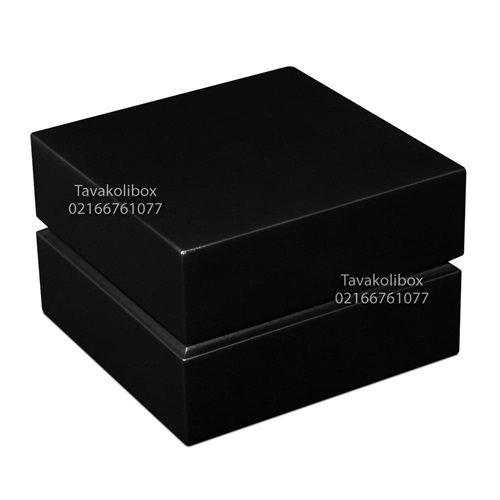 جعبه ساعت لوکس مربعی بالشتک لوکس طرح  F مدل : TW-2274 