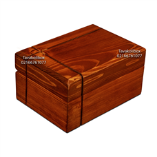 جعبه ساعت لوکس طرح p چوب طبیعی بالشتک لوکس مدل : TW-2333