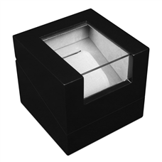 جعبه ساعت طرح وایندر بالشتک لوکس درب شیشه‌ای مدل : TW-2345