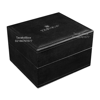 جعبه ساعت اورجینال تگ هویر چرمی بزرگ درجه 1 مدل : TW-3055