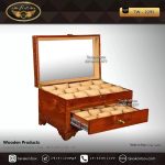 جعبه ۲۷ خانه لوکس چوب طبیعی مدل : TW-2295 - Image 3