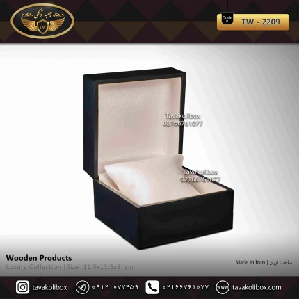 جعبه ساعت 1 خونه درب دار مدل : TW-2209