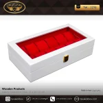 جعبه ساعت، 12 خونه لوکس رنگ سفید مدل : TW-2278