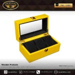 watch-box-3-compartments-yellow-color-model-tw-2289