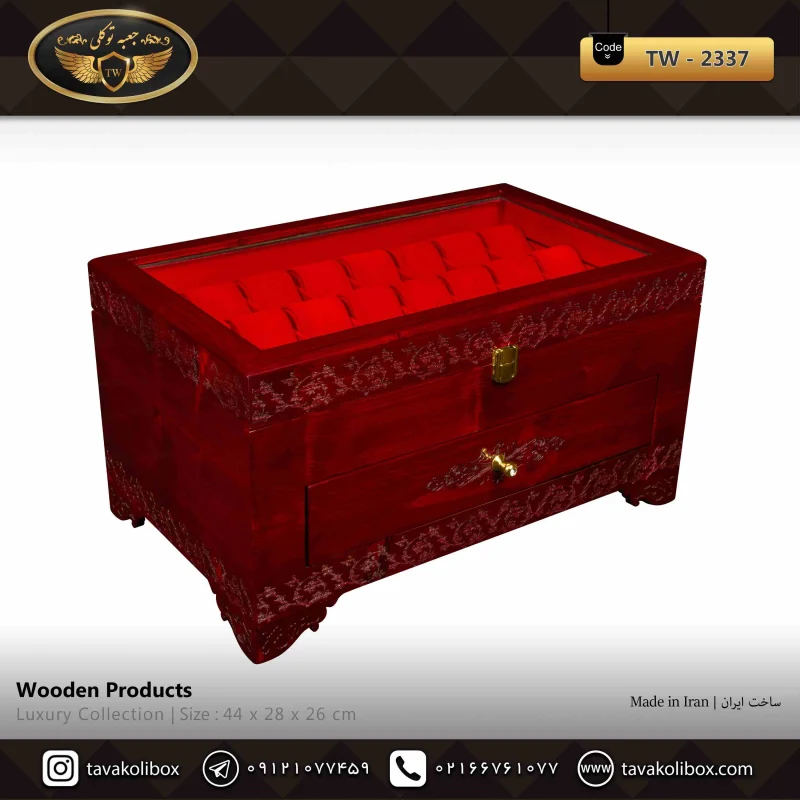 Luxury 36 Drawer Watch Box Model TW-2337