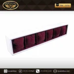 استند ساعت 6 خونه بالشتک معمولی رنگ سفید مدل : TW-2176