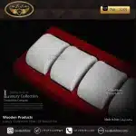 استند ساعت 6 خونه بالشتک لوکس رنگ آلبالویی مدل : TW-2265