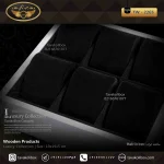 استند ساعت 6 خونه بدون درب بالشتک لوکس رنگ سفید مدل : TW-2265 - Image 2