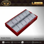 استند ساعت 12 خونه بدون درب بالشتک لوکس رنگ قرمز مدل : TW-2267