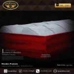 استند ساعت 12 خونه بدون درب بالشتک لوکس رنگ قرمز مدل : TW-2267