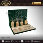 دیسپلی ساعت لوکس رنگ قهوه ای-سبز مدل : TW-4034