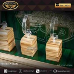 دیسپلی ساعت لوکس رنگ قهوه ای-سبز مدل : TW-4034