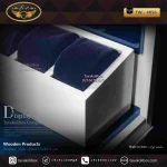دیسپلی ساعت لوکس رنگ آبی، سفید مدل : TW-4056