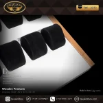 استند ساعت 10 خونه بالشتک لوکس شیبدار رنگ سفید-قهوه ای مدل : TW-2373