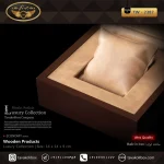 جعبه ساعت 1 خونه لوکس درب دار بالشتک معمولی رنگ قهوه ای مدل : TW-2387