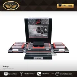 دیسپلی ساعت لوکس رنگ مشکی-قرمز مدل : 4031