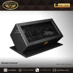 جعبه ساعت 8 خونه اوریب بالشتک معمولی رنگ مشکی مدل : TW-2236