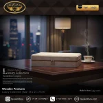 جعبه ساعت 10 خونه سوپرلاکچری زیپدار بالشتک لوکس چرم رنگ سفید مدل : TW-2565