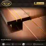 دیسپلی ساعت لوکس رنگ قهوه ای مدل : TW-4004