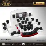 دیسپلی ساعت لوکس رنگ سفید-قرمز مدل : 4065