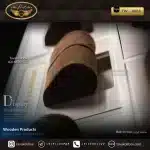 دیسپلی ساعت 16 خانه لوکس رنگ سفید-قهوه ای مدل : TW-4068