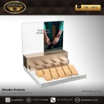 دیسپلی ساعت لوکس رنگ سفید-نسکافه ای مدل : TW-4073