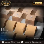 دیسپلی ساعت لوکس رنگ سفید-نسکافه ای مدل : TW-4073