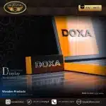 دیسپلی ساعت لوکس رنگ نقره ای-مشکی مدل : TW-4075