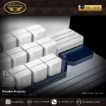 دیسپلی ساعت لوکس رنگ سفید-سورمه ای مدل : 4118 - Image 3