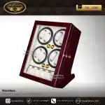 جعبه ساعت 5 خونه بالشتک لوکس وایندر 4 موتوره ایستاده رنگ آلبالویی مدل : TW-6008