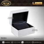 جعبه ساعت 1 خونه درب دار بالشتک معمولی رنگ سفید-مشکی مدل : TW-2215