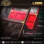 جعبه ساعت 8 خونه اوریب بالشتک معمولی رنگ قرمز مدل : TW-2236