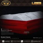 استند ساعت 12 خونه بدون درب بالشتک لوکس رنگ آلبالویی مدل : TW-2267