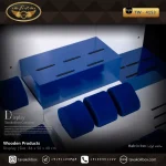 دیسپلی ساعت لوکس رنگ سفید-آبی مدل : TW-4153