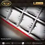 جعبه ساعت 8 خونه اوریب بالشتک معمولی رنگ قرمز-طوسی مدل : TW-2236