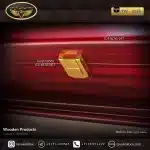 جعبه ساعت 8 خونه اوریب بالشتک معمولی رنگ قرمز-طوسی مدل : TW-2236