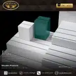 دیسپلی ساعت لوکس رنگ سفید- سبز مدل : 4139 - Image 3