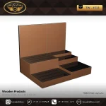 دیسپلی ساعت لوکس رنگ قهوه ای مدل : 4513